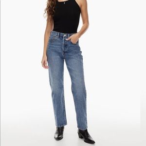 Denim Forum Joni High Rise Loose 29L jeans